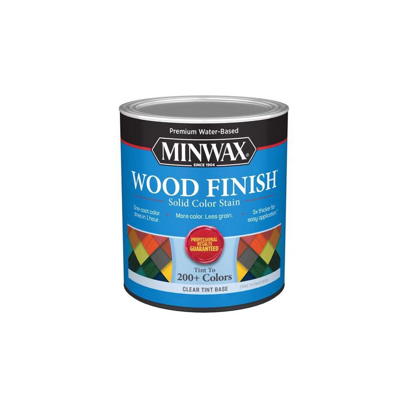 Minwax 1 Quart Solid Clear Tint Base Wood Finish Almandoz Hardware Ltd.