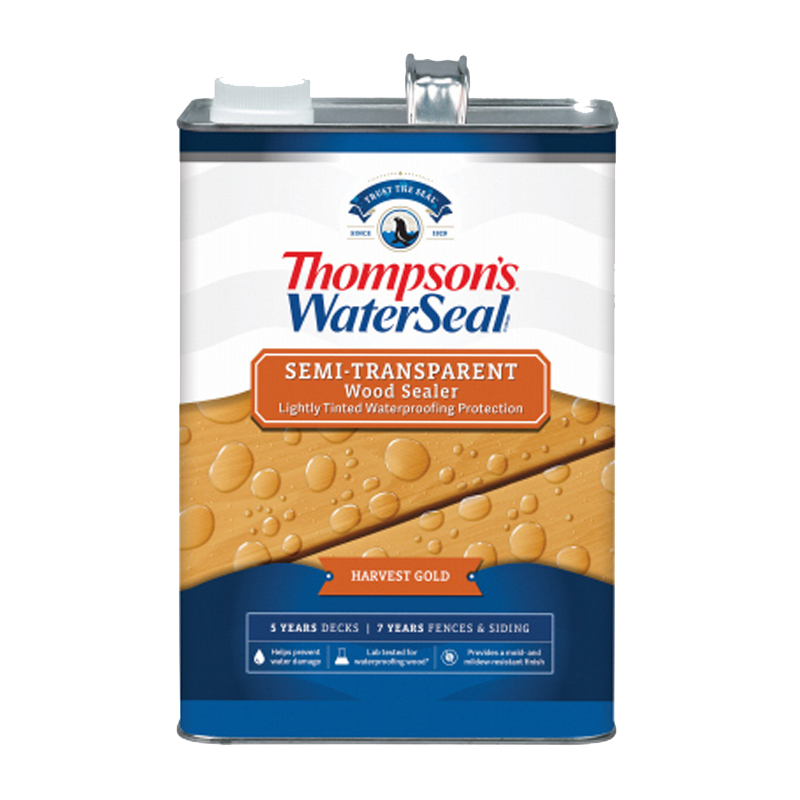Thompson's Waterseal 1Gallon SemiTransparent Harvest Gold