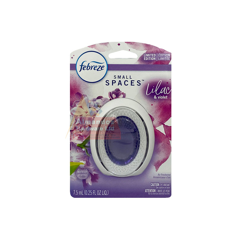 Febreze Small Spaces Lilac And Violet 7.5 Ml Almandoz Hardware Ltd.