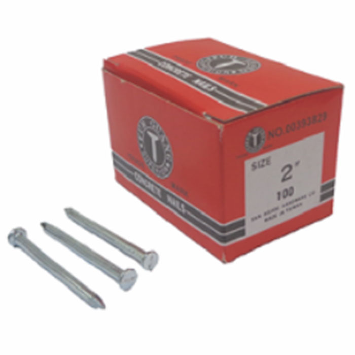 Concrete Nail (50mm) 100 Nails Per Box Almandoz Hardware Ltd.