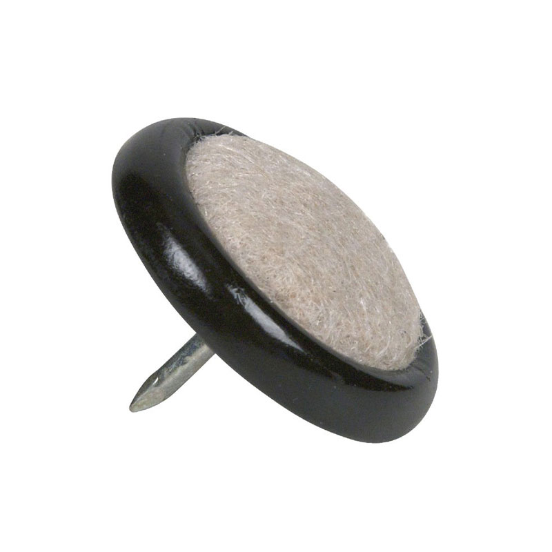 Magic Sliders Round Nail on Furniture Glide 1 1/4 Inch (4Pack