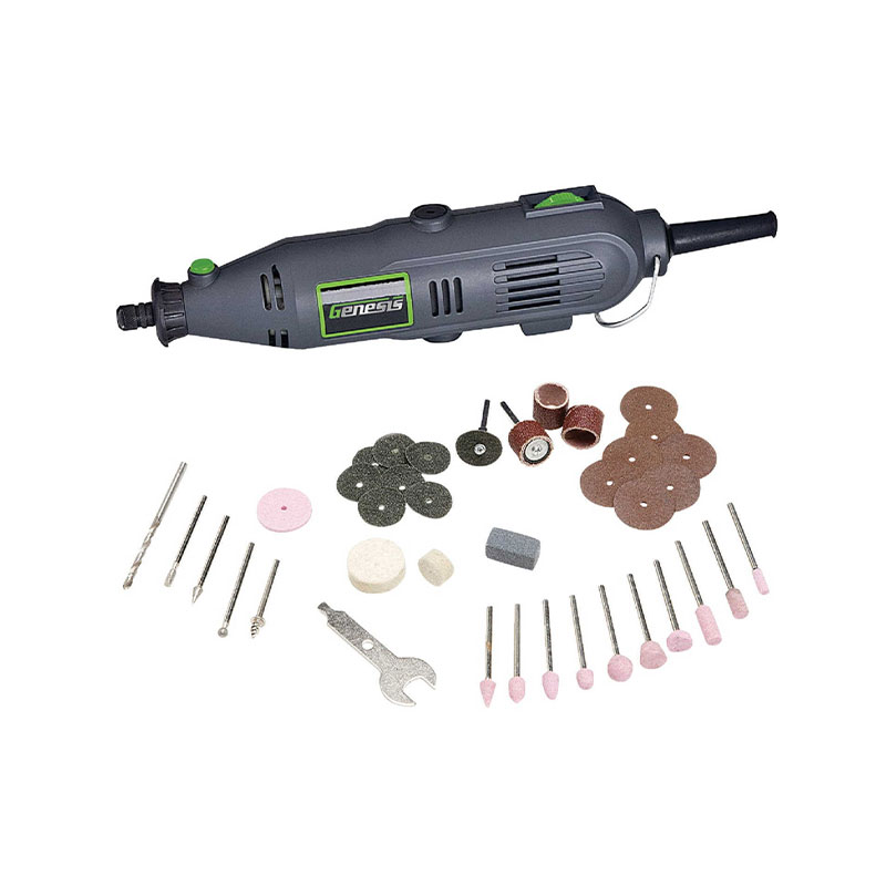 Genesis 120 Volt 1.0 Amp Electric Rotary Tool Kit With 40 Accessories