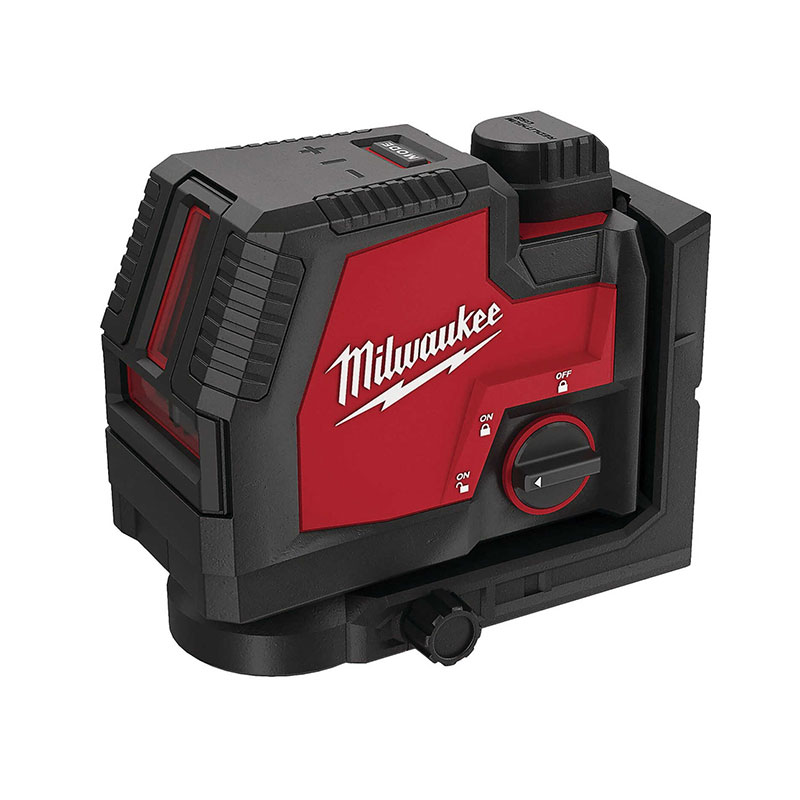 Milwaukee USB Rechargeable Green Cross Line Laser - Almandoz Hardware Ltd.