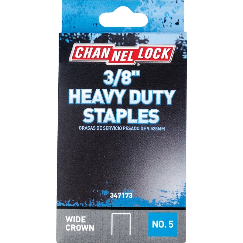 Channellock No. 5 HeavyDuty Wide Crown Staple Almandoz Hardware Ltd.