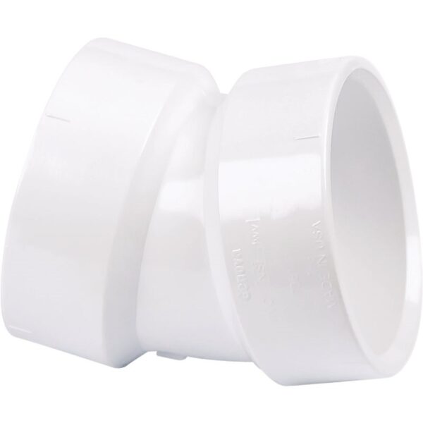 Charlotte Pipe 11/2" Schedule 40 60 Deg. DWV PVC Elbow (1/6 Bend) Almandoz Hardware Ltd.