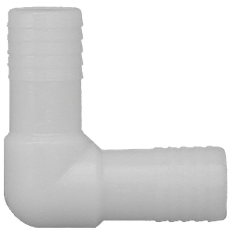 Boshart 1/2 In. Barb 90 Deg. Nylon Elbow (1/4 Bend) Almandoz Hardware