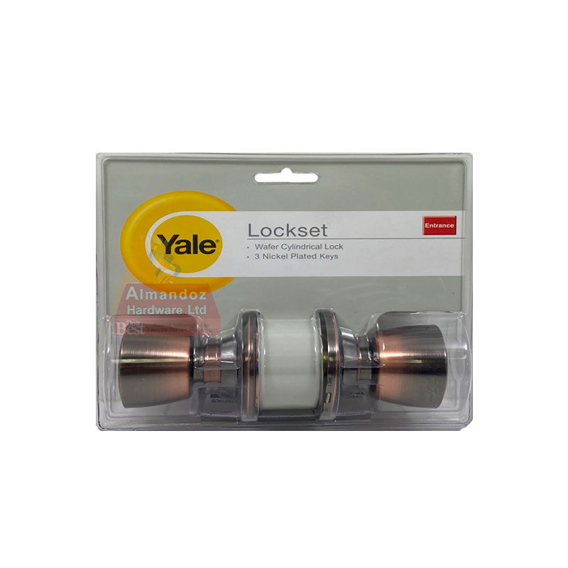 Yale Entrance Lockset US11 Almandoz Hardware Ltd.
