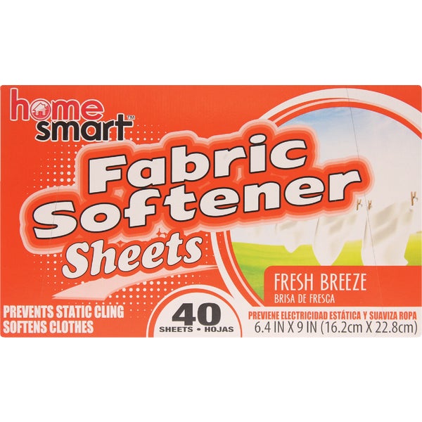 Home Smart Fresh Breeze 40 Loads Dryer Sheet Almandoz Hardware Ltd.