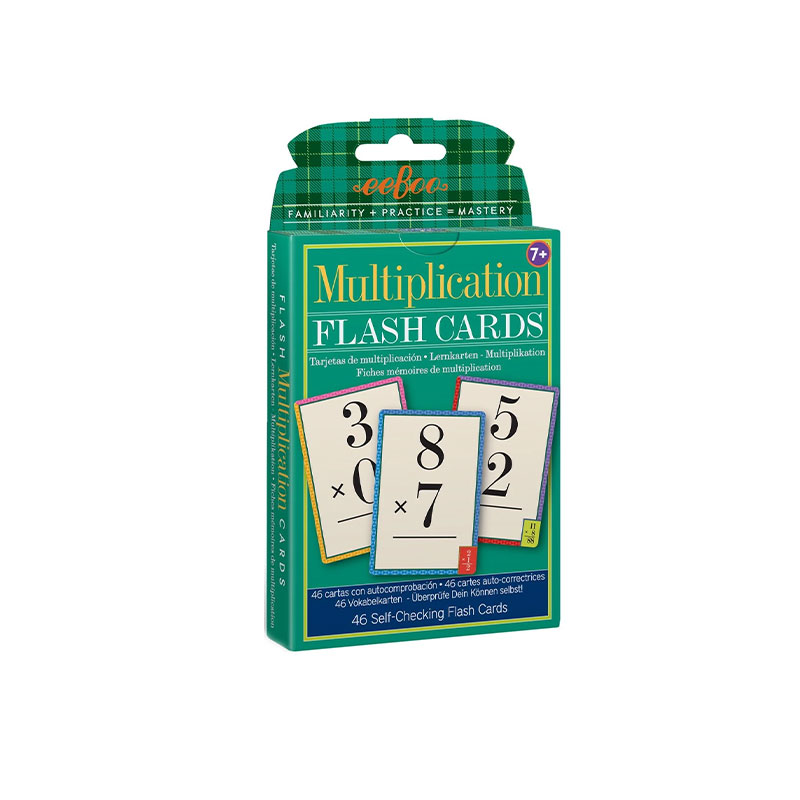 Eeboo Multiplication Flash Cards Almandoz Hardware Ltd.