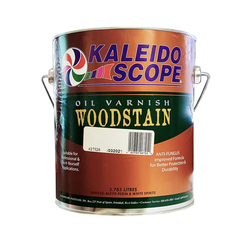 Kaleidoscope Oil Varnish Woodstain Dark Oak 1 Gallon Almandoz