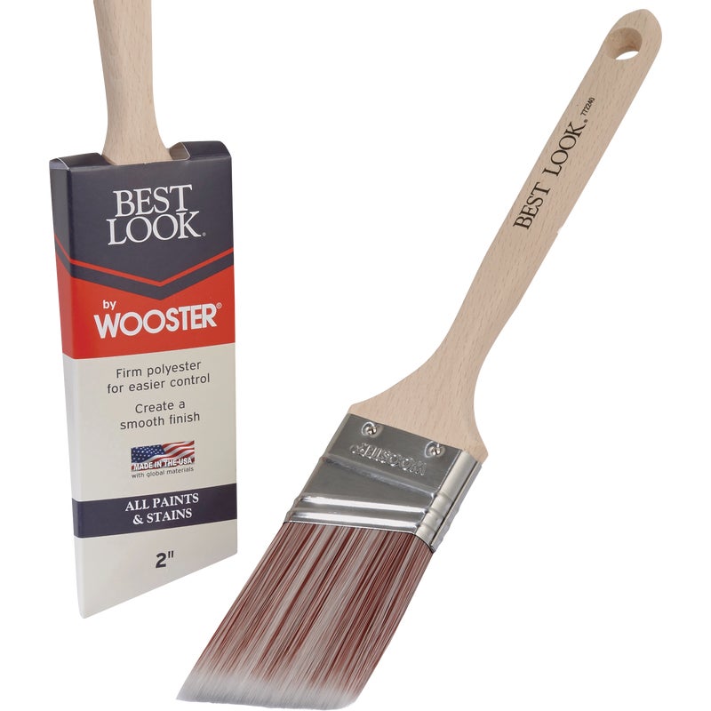 Best Look By Wooster 2 In. Angle Sash Paint Brush Almandoz Hardware Ltd.