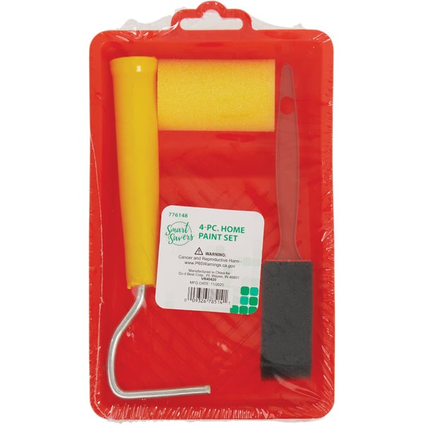 Smart Savers 3 In. Trim Roller Kit (4Piece) Almandoz Hardware Ltd.