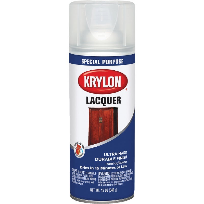 Krylon 12 Oz. Clear Spray Lacquer Almandoz Hardware Ltd.