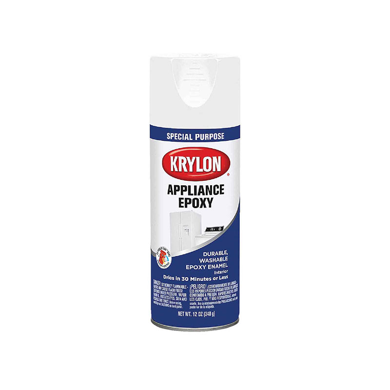 Krylon Gloss Epoxy White 12oz Appliance Spray Paint Almandoz Hardware