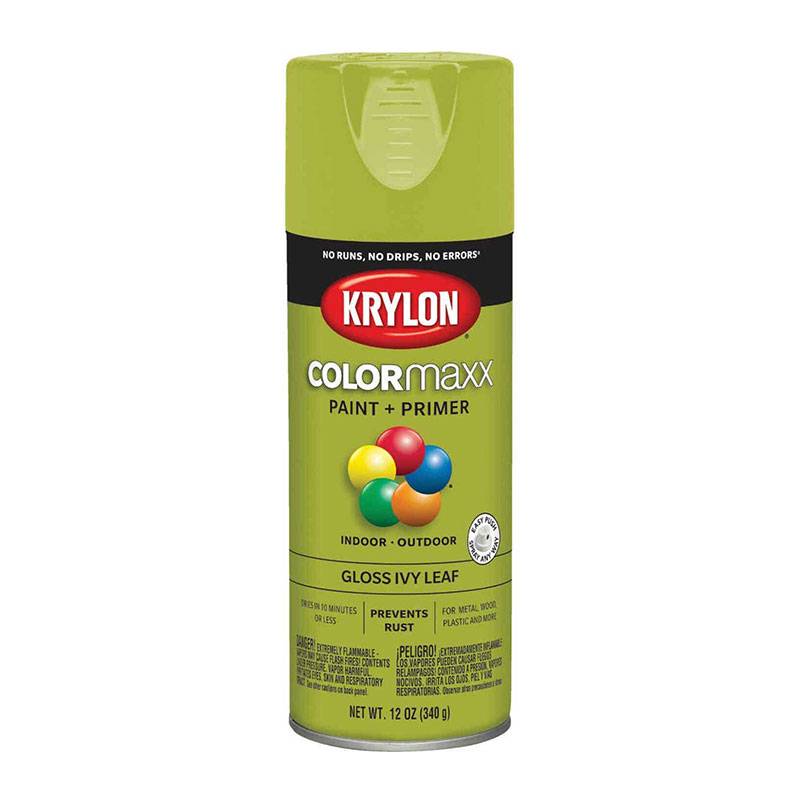 Krylon ColorMaxx 12oz Ivy Leaf Gloss Spray Paint Almandoz Hardware Ltd.