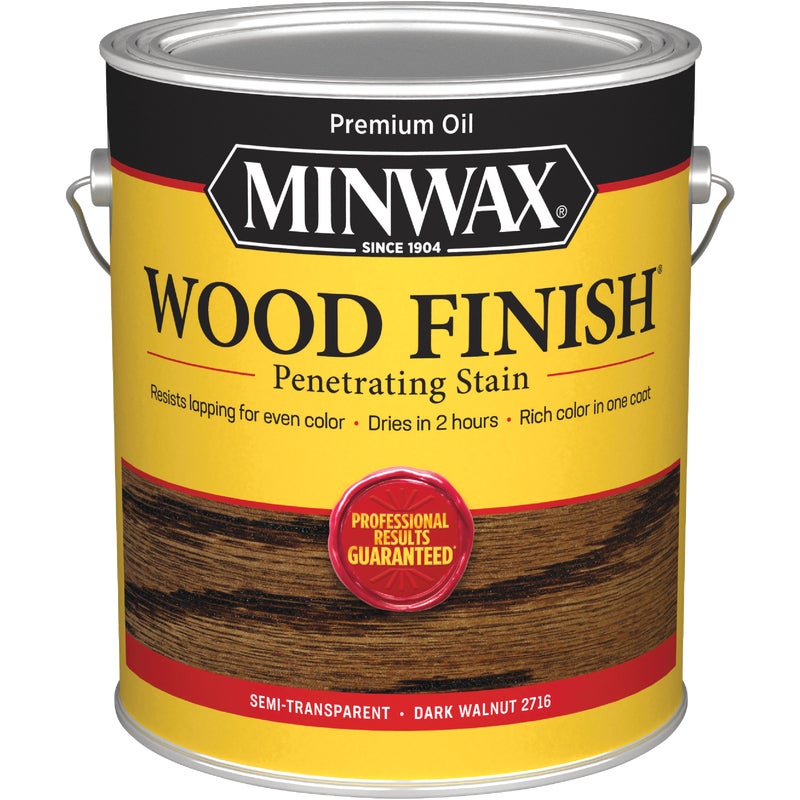 Minwax Wood Finish Dark Walnut Stain 1 Gallon Almandoz