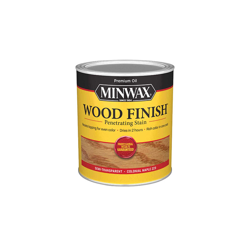 Minwax Wood Finish Colonial Maple Stain 1 Quart Almandoz Hardware Ltd.
