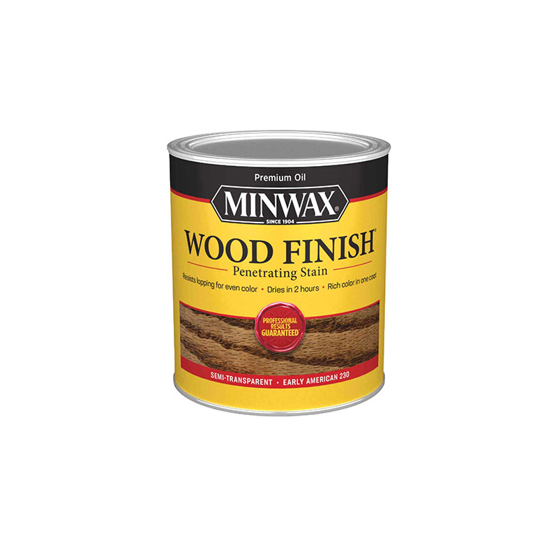 Minwax Wood Finish Early American Stain 1 Quart Almandoz