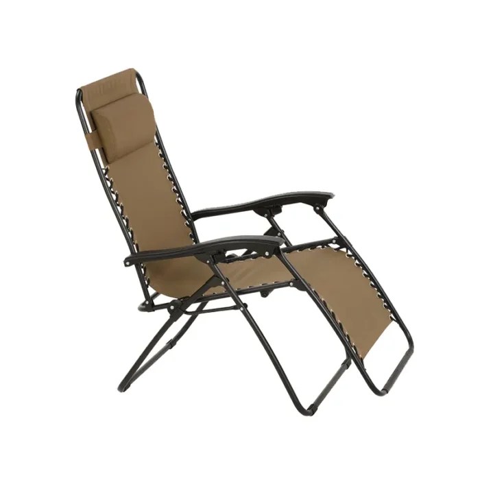 Outdoor Expressions Convertible Lounge Chair Tan Almandoz Hardware Ltd.
