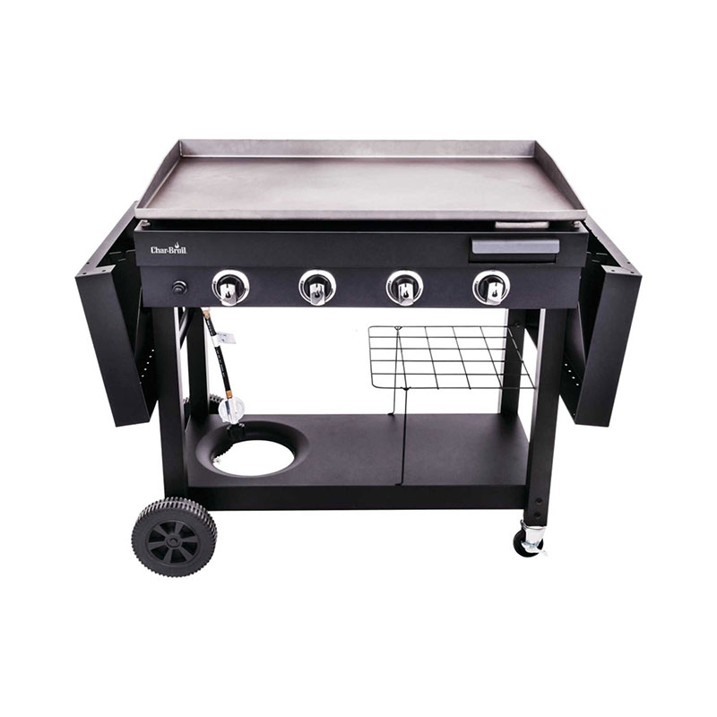 CharBroil 4 Burner Black 40,000 BTU 778 Sq. In. Outdoor LP Gas Griddle