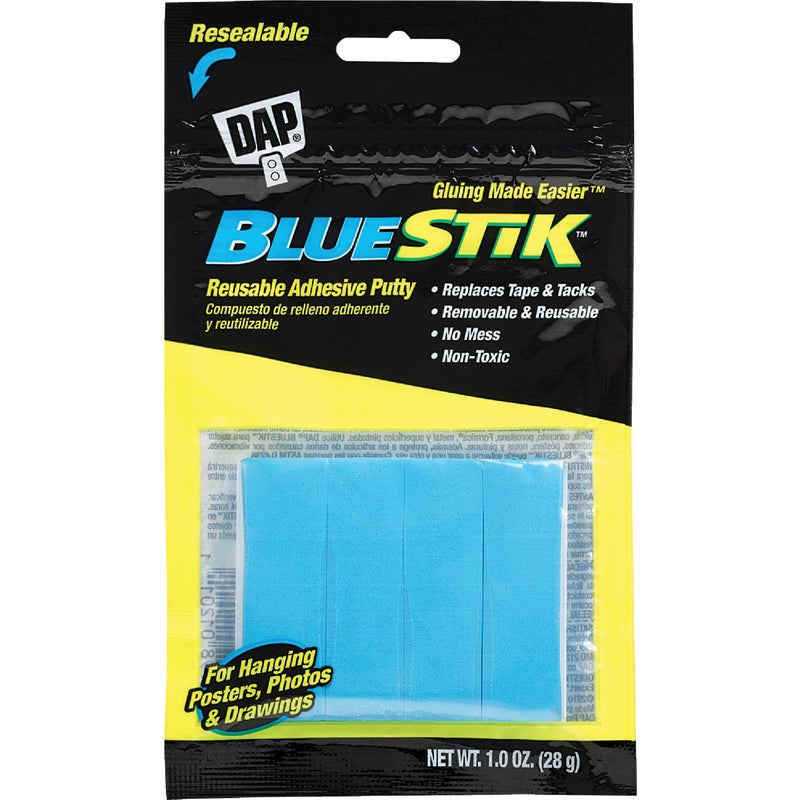 DAP Blue Stik 1 Oz. Blue Reusable Adhesive Putty Almandoz Hardware Ltd.