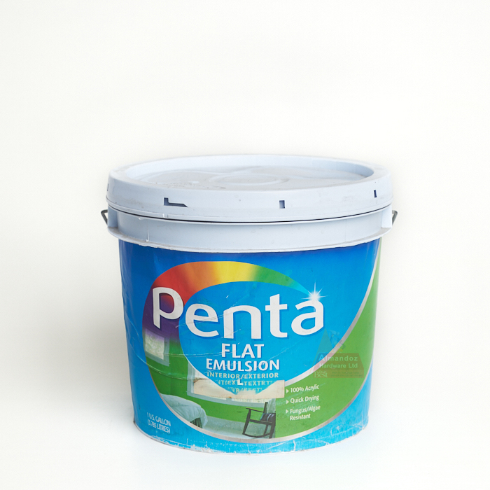Penta Flat Paint Black (Gallon) Almandoz Hardware Ltd.