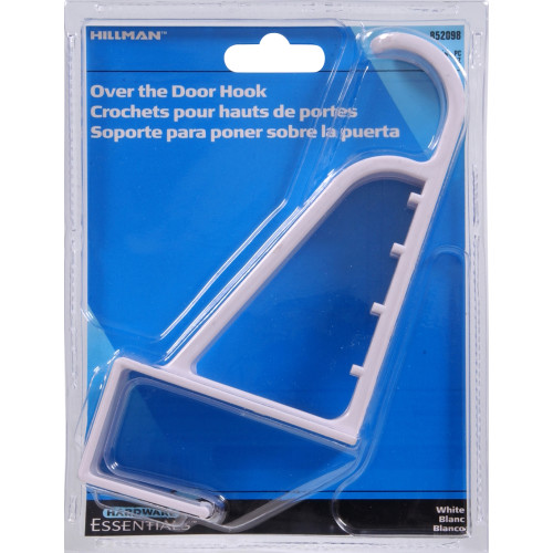 Hardware Essentials Large Plastic Overthedoor Hook Almandoz