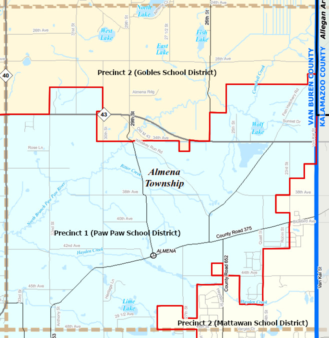 Voting Maps Almena Township GOP