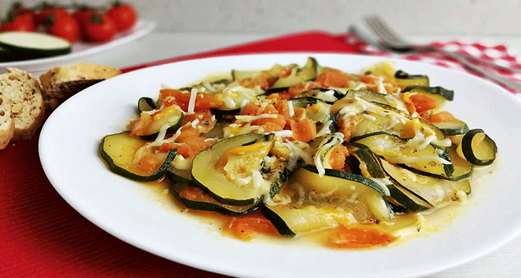 Receta de Calabacín al Microondas