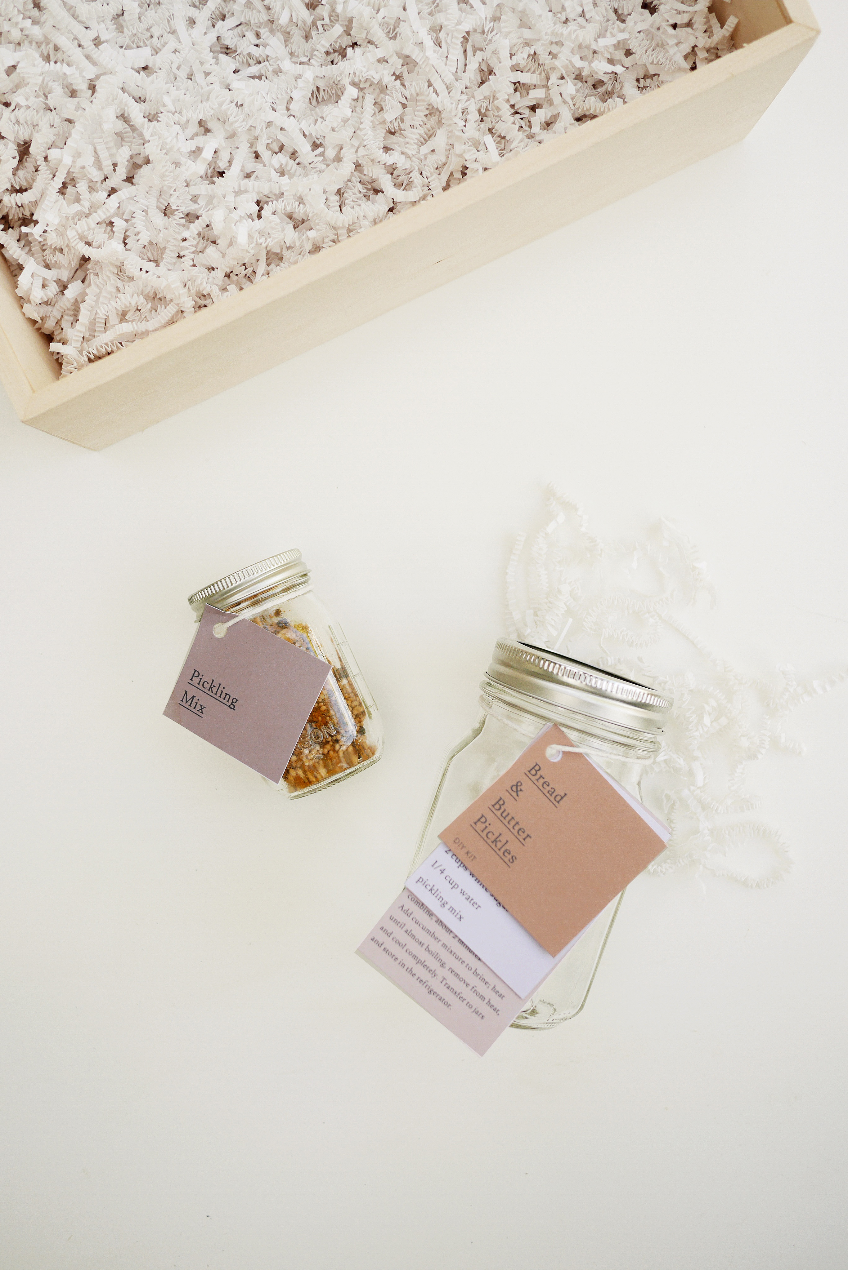 DIY pickling kit gift box almost makes perfect