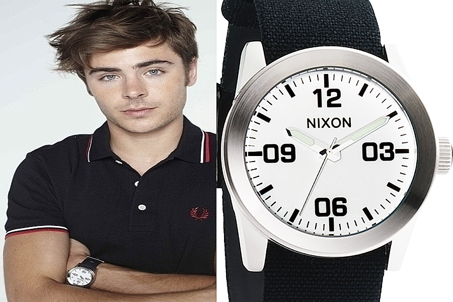 What watch does Zac Efron wear? Almost On Time