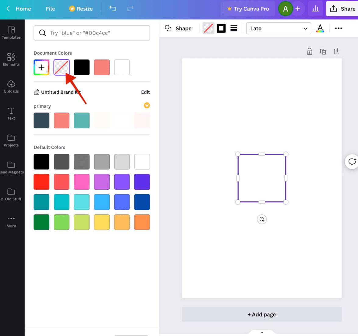 How to Create a Thin Rectangle in Canva New Tutorial for 2024!
