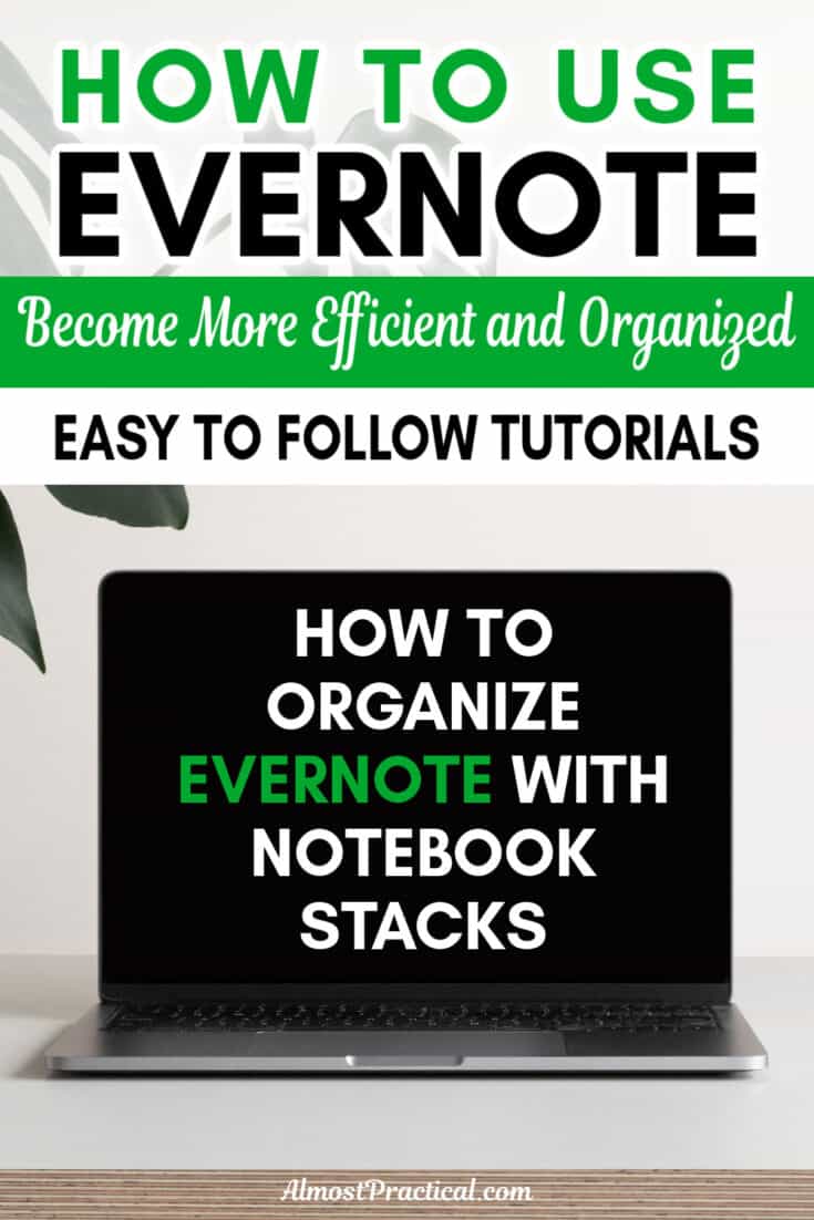 Organize Your Evernote With Notebook Stacks