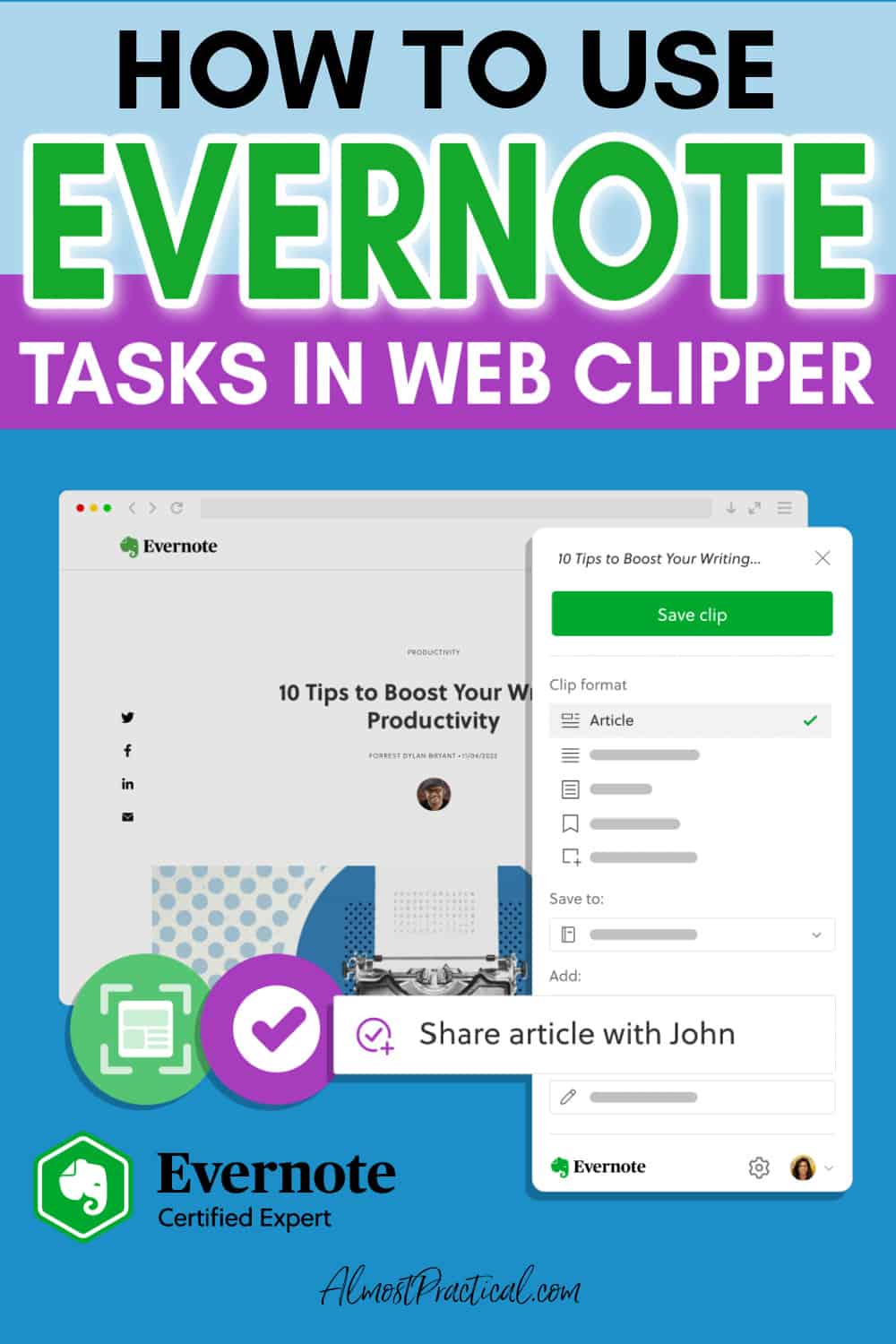 How to Organize Notes in Evernote Almost Practical