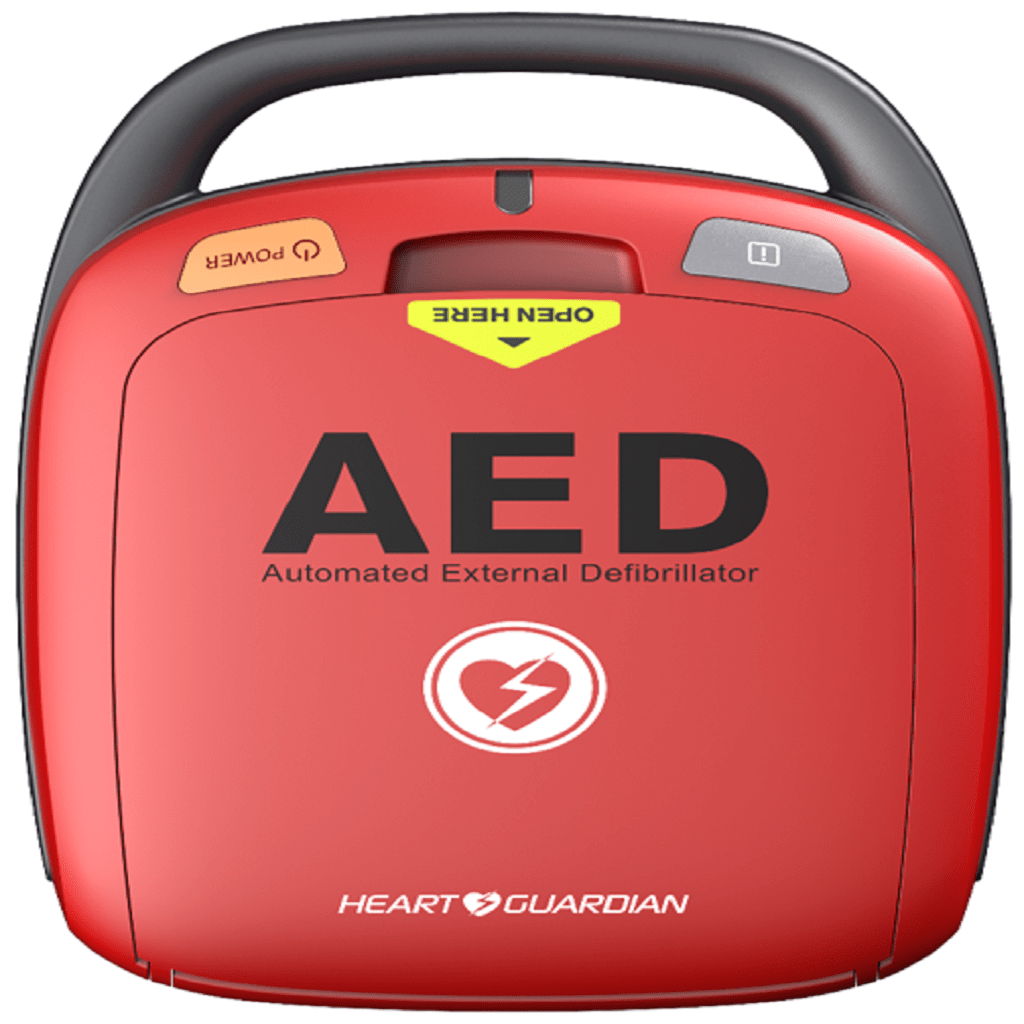 AED (Defibrillator) جهاز صدمات القلب بالكهرباء Almourgan