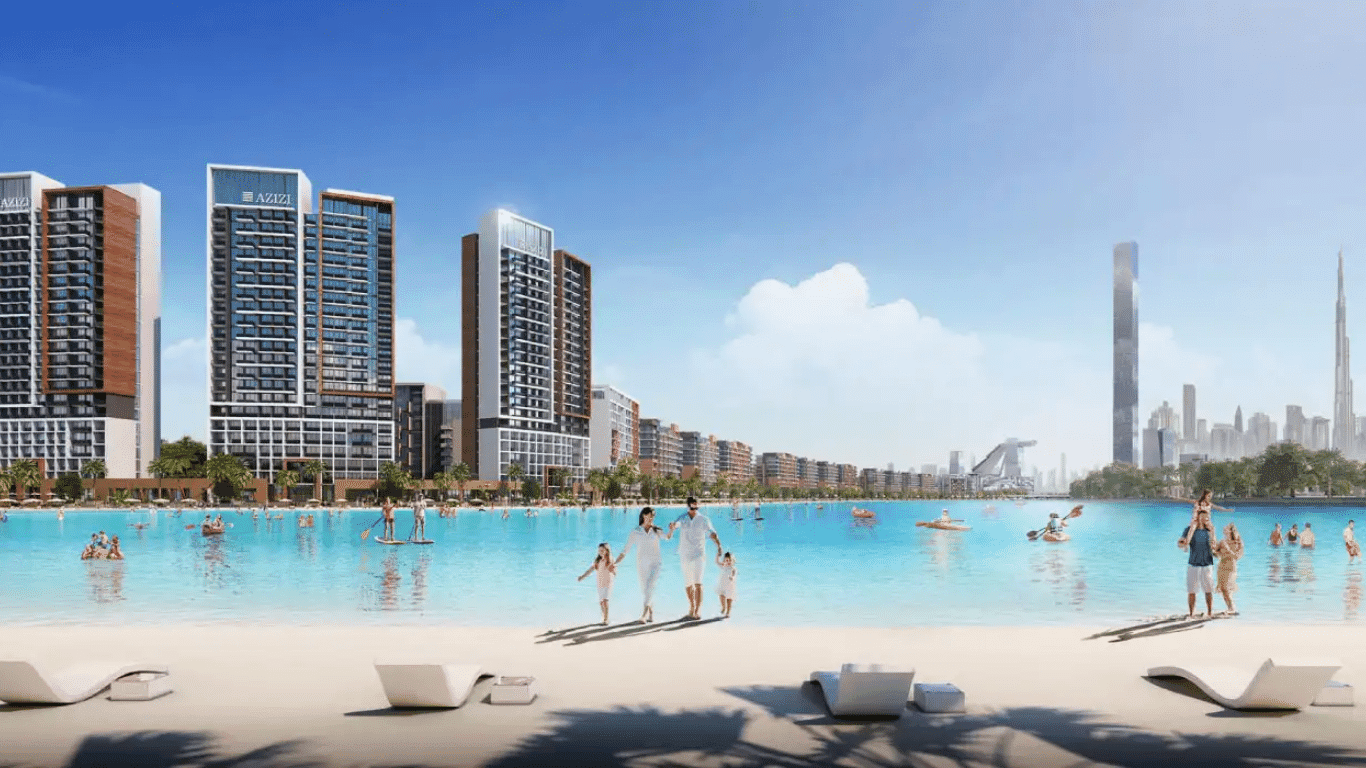Crystal lagoon Dubai condos & apartments for sale Live in the heart