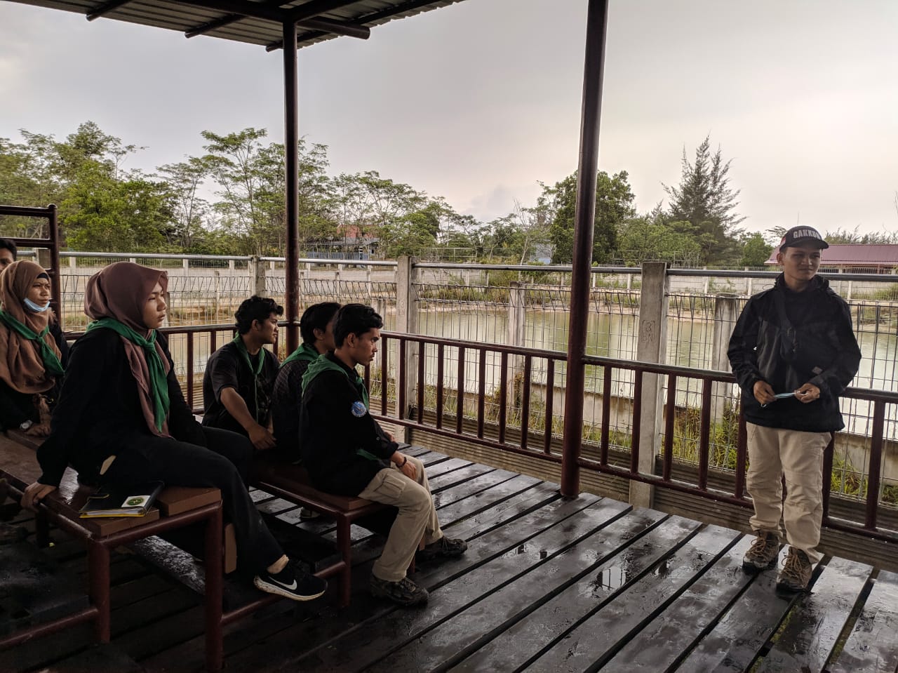 Kunjungan Komunitas Pecinta Alam Universitas Bangka Belitung (KOMPAS BABEL) ALOBI