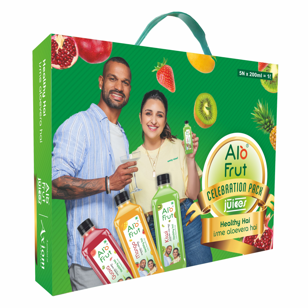 Alo Frut Juice Celebration Pack (200ml x 5) AloFrut