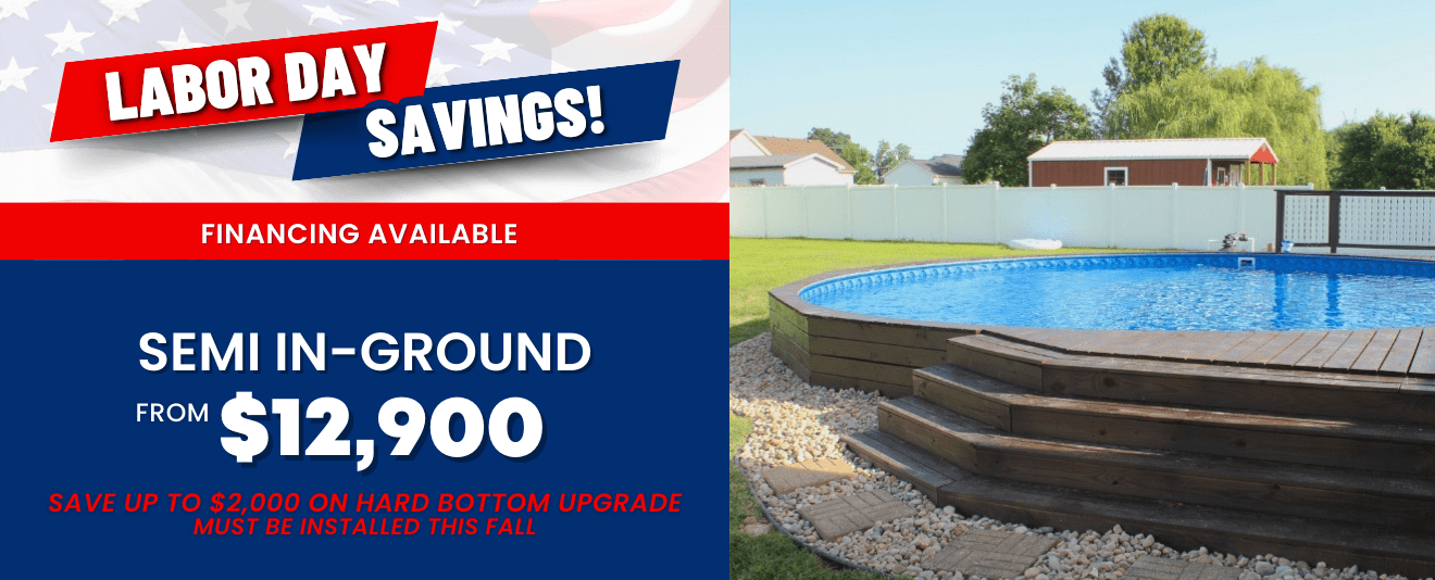 Jackson SemiInground Pools Memphis Pool Installation