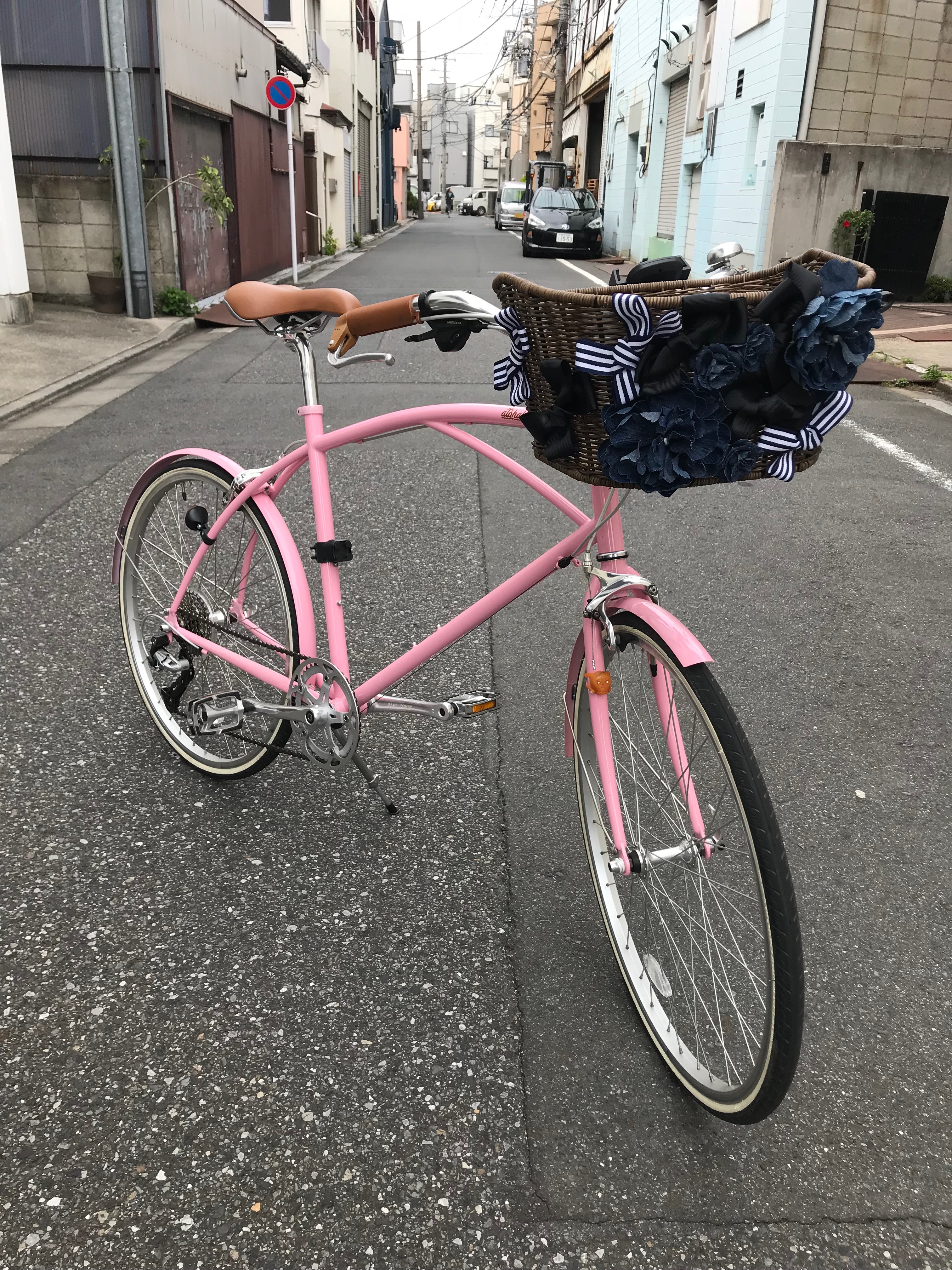 デコバスケットはじめましたぁ〜♬ ハワイアンスタイルの自転車メーカー「alohaloco（アロハロコ）」