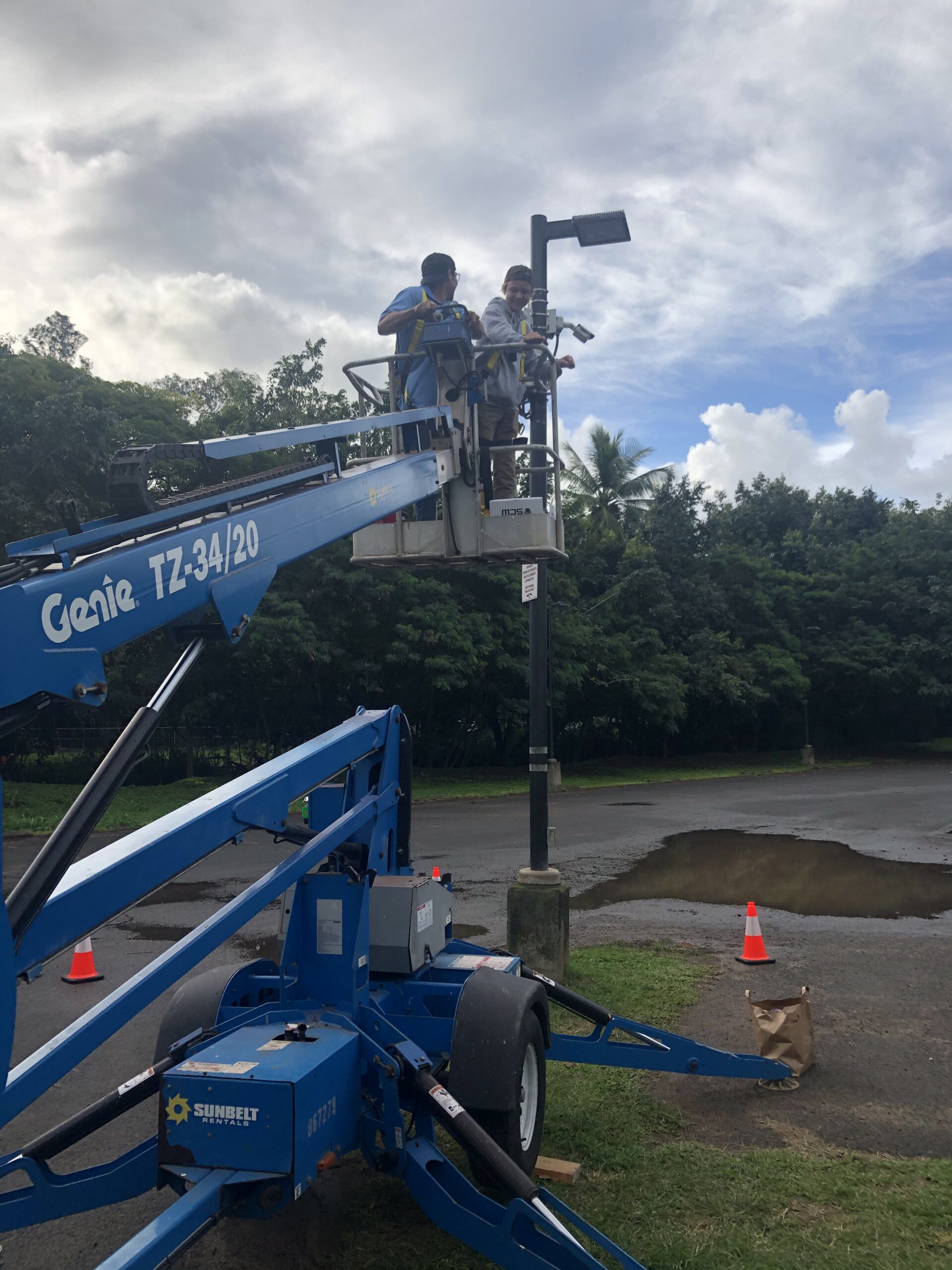 Camera and Security Alarm Installation throughout Kapalua Resort