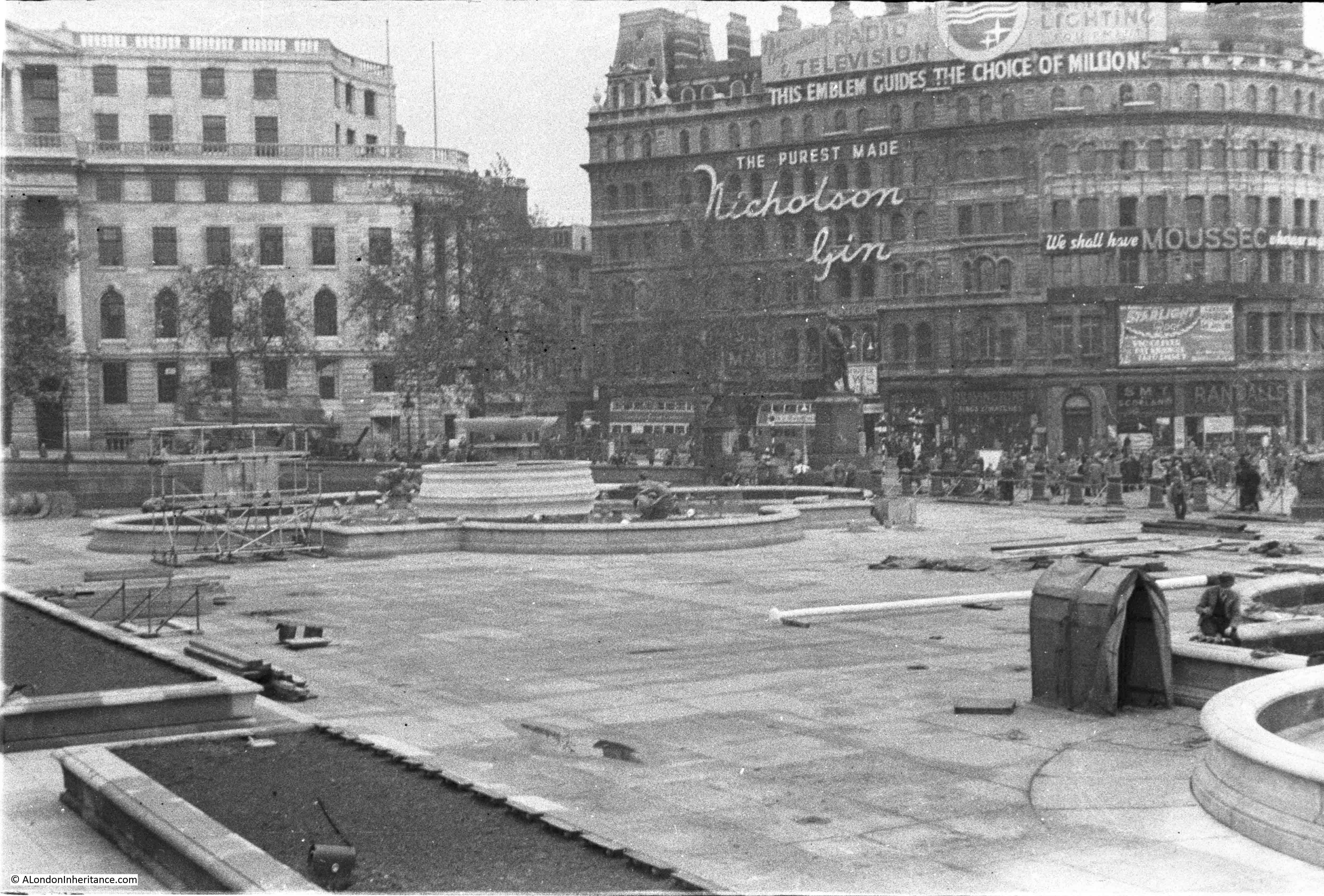 Trafalgar Square Coronations, British Housewives And Christmas Trees