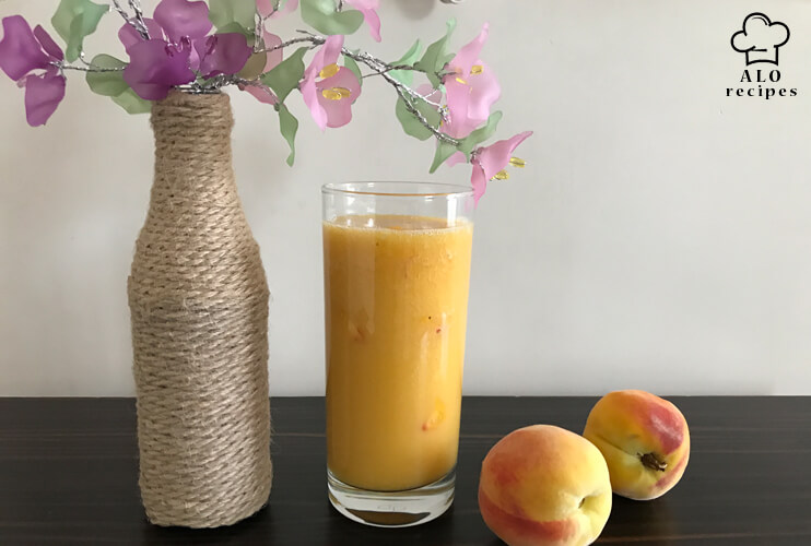 Peach Nectar Recipe (The best homemade peach juice)