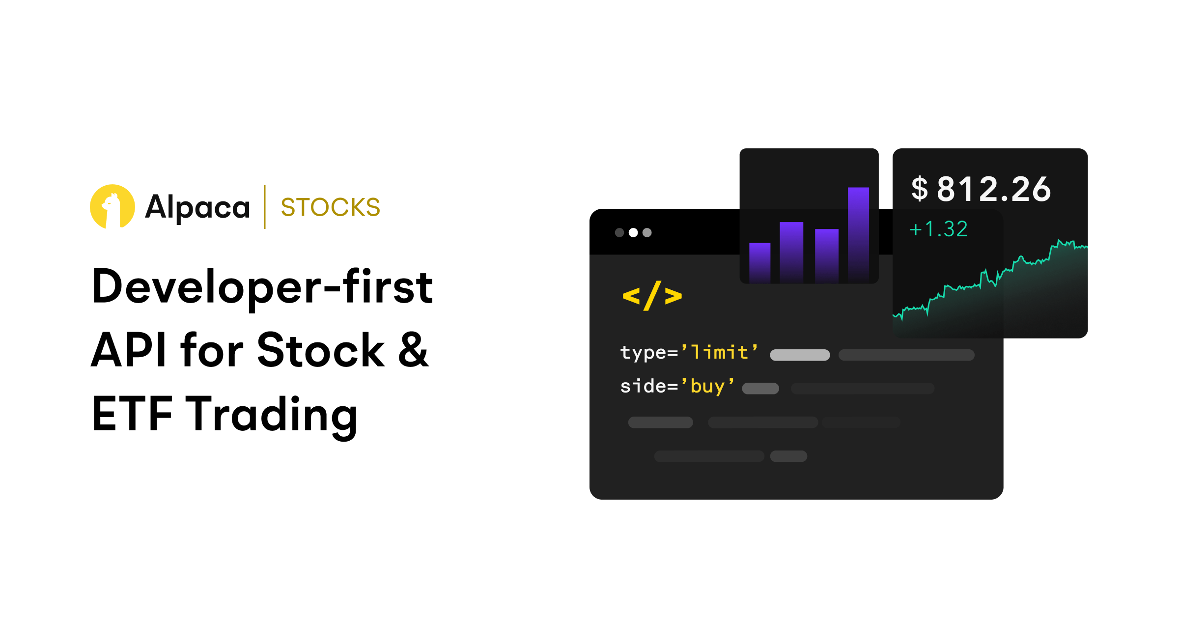 Alpaca Buy, Sell, and Short US Stocks and ETFs