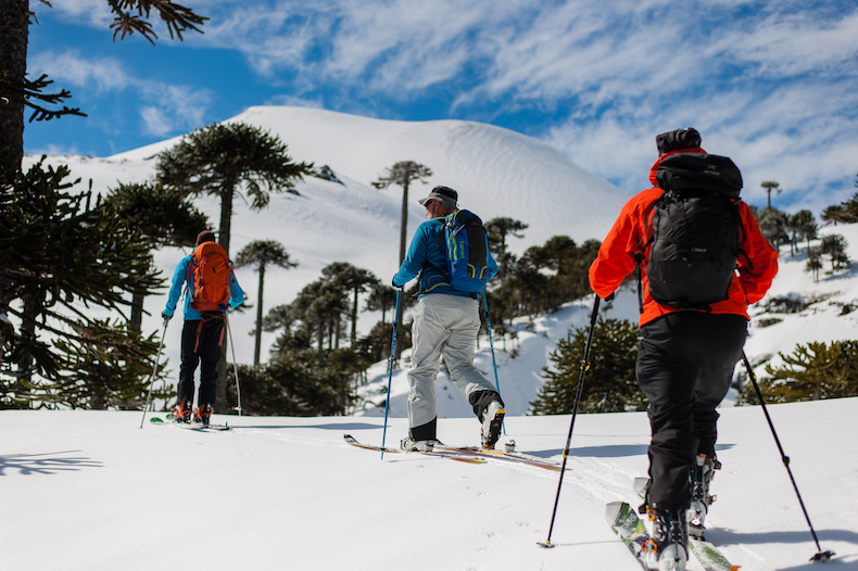 Backcountry Skiing in Chile with Sydney Duncan Alpenglow
