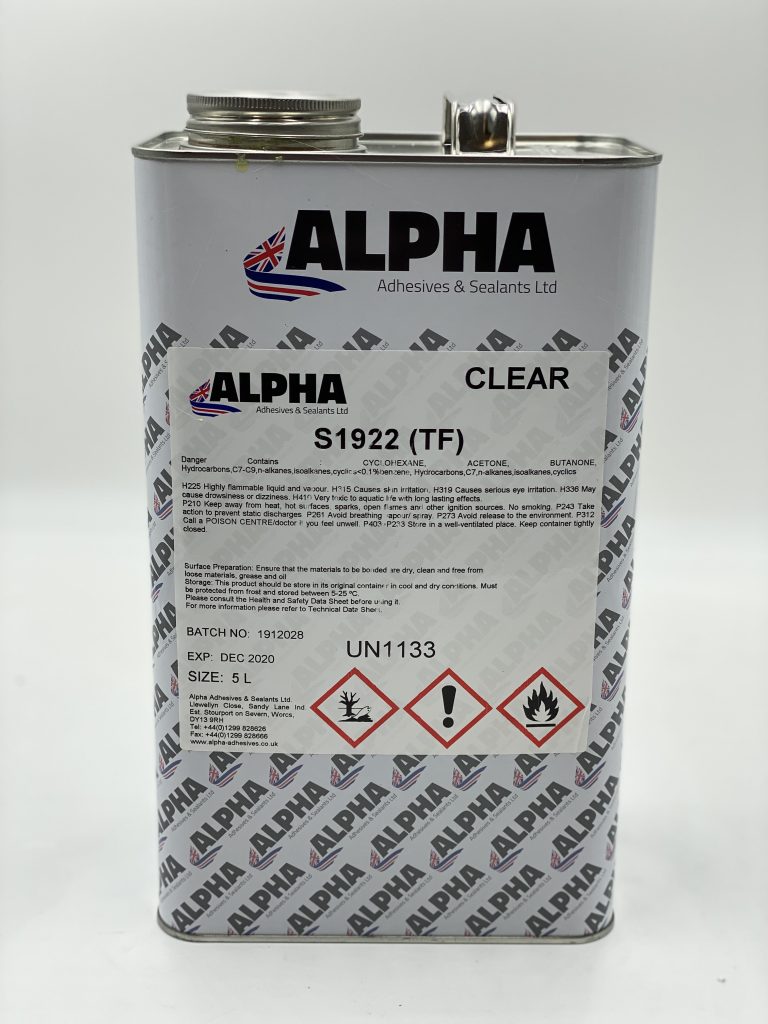 S1922 (TF) Spray Adhesive Alpha Adhesives