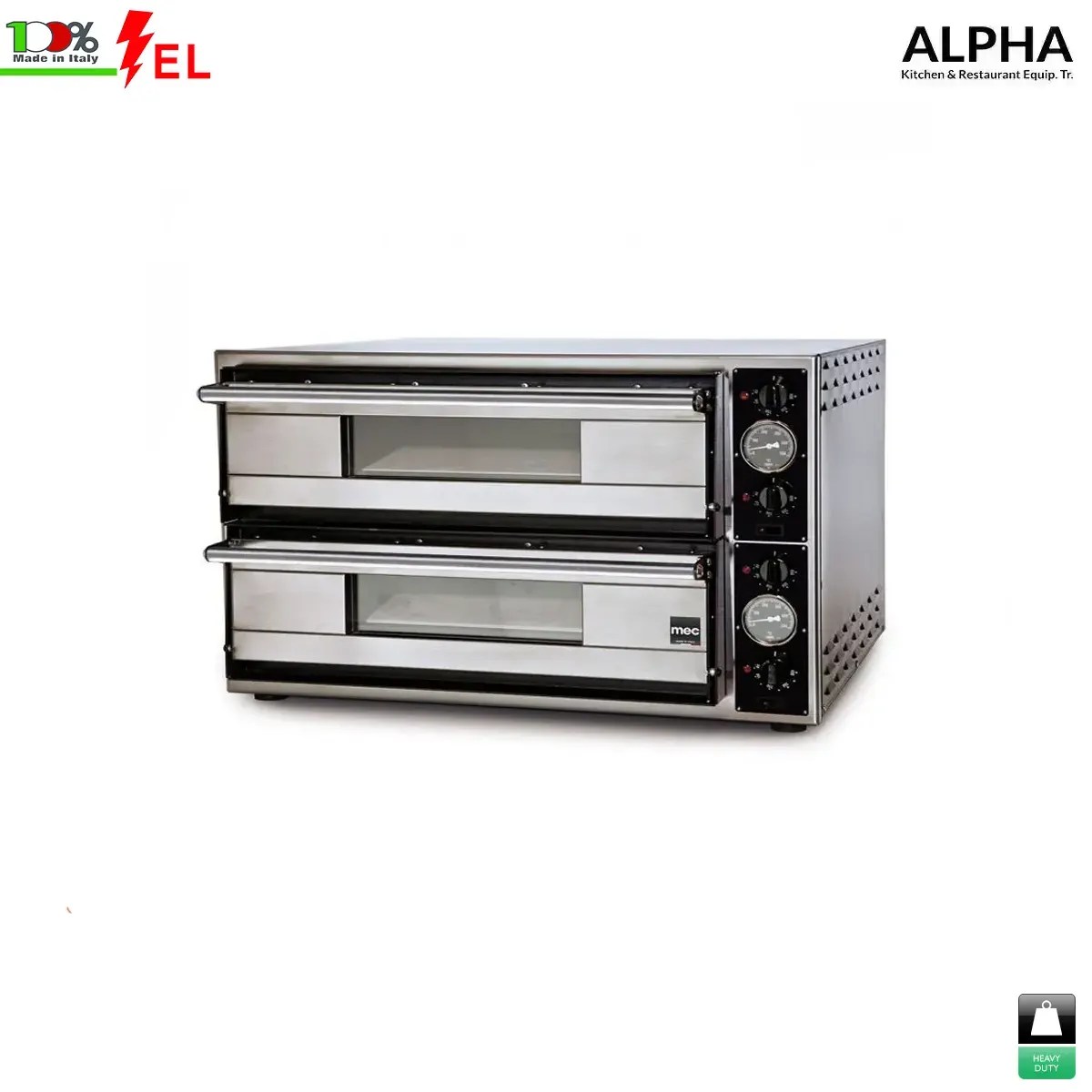 Pizza Oven Electric 2Deck Pizza Equipment Alpha Kitchen