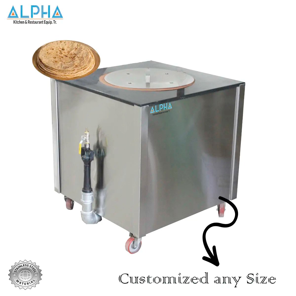 Gas Tandoor Oven Alpha Kitchen Factory