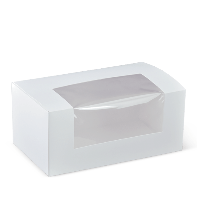 Cup Cake Box 2 Hole Window Face 20/PACK Boxes with Window!