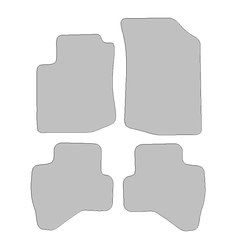 Buy Floor Mat Set for Toyota Aygo B4, KGB4 (A4059)